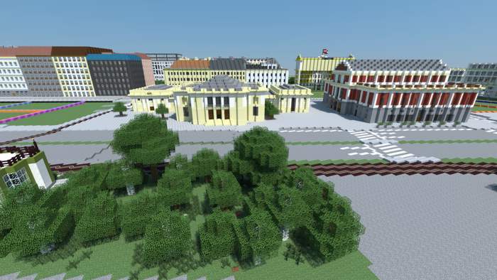 MCVIENNA Wien Minecraft Künstlerhaus